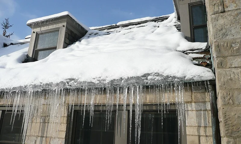Emergency residential roof leak repair